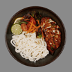 39. Udon Noodles m. Kylling & Teriyaki Sauce