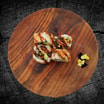 79. Grillet Ål Uramaki (8 stk.)